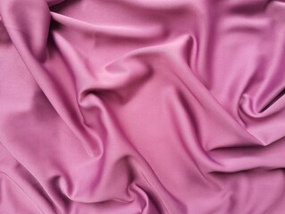 Abstrack pink silk satin texture background. Beautiful wavy soft folds on the surface of the fabric. Teal elegant background with copy space for design