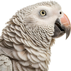 Obraz premium Adorable cartoon parrot clipart perfect for creative, fun, and colorful design projects.