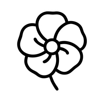 recommend clip art: poppy flower icon design