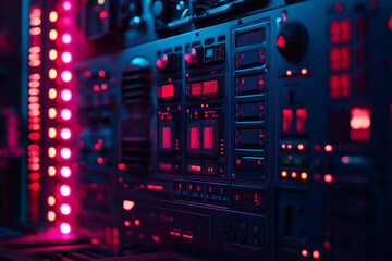 Obraz premium Next-Gen Tech: Modular Acceleration Panel for Enhanced Performance