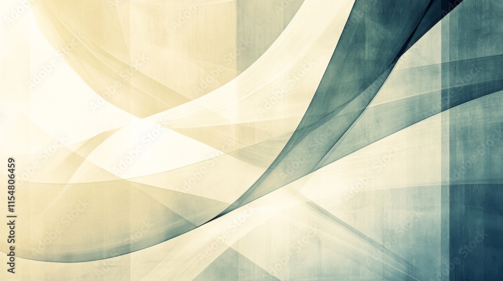 Poster soft light abstract elements in high resolution