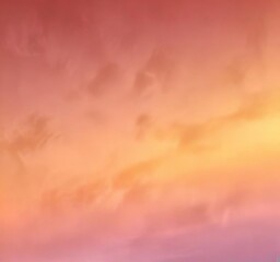 Obraz premium Pastel and soothing abstract orange gradient with soft focus effects, Calming, Soothing, Blur