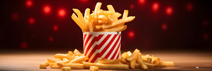 Golden and Crispy: A Delightful Close-up of Dairy Queen Fries