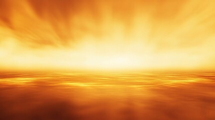 Fototapeta premium Abstract Yellow Lights with Blurred Ochre Tone Background