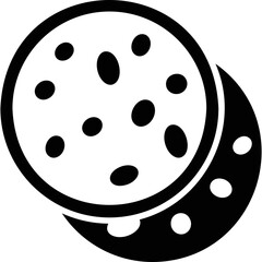 simple vector icon cookie