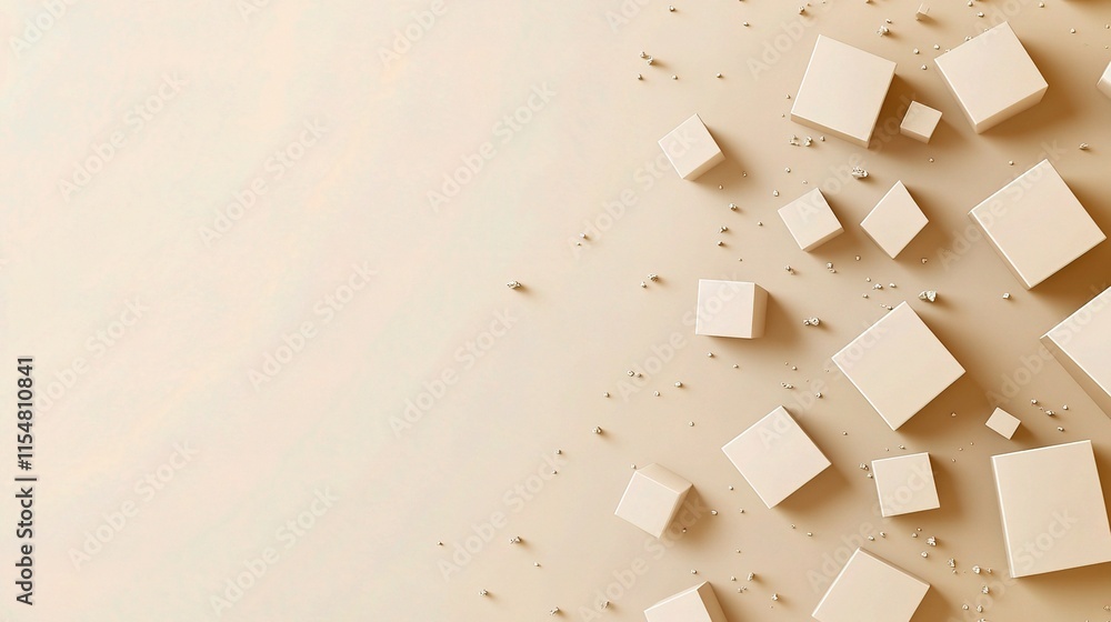 Poster Minimal Abstract Background for Branding and Product Display