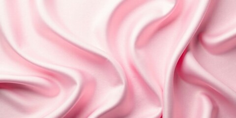 Obraz premium Soft Pink Draped Fabric Texture Elegant and Luxurious Background for Design Projects
