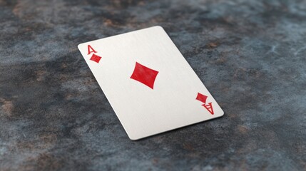 Obraz premium card ace on a transparent background. studio shot. copy space