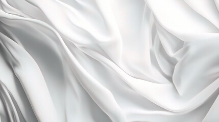 Fototapeta premium Modern Abstract White Background with Seamless Flowing Texture