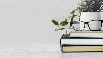 Books, Notebooks, Textbooks and Blank Paper Templates