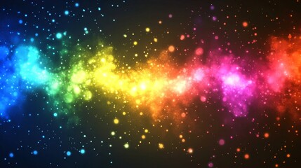 Fototapeta premium 50.Color firework background for social media, website