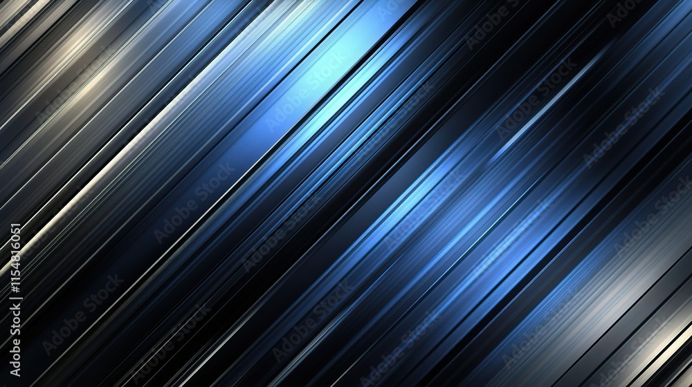 Poster abstract blue and black light pattern with gradient design