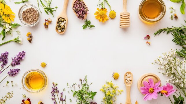Golden Honey in a Bowl or Bottle: Natural Sweetness and Nutrient-Rich Elixir for Health and Cooking