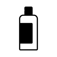 spray bottle icon, simple flat style, illustration, logo sign symbol pictogram template, for ui or ux isolated on white for mobile app, editable
