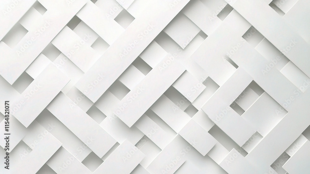 Poster white abstract modern background with seamless pattern design