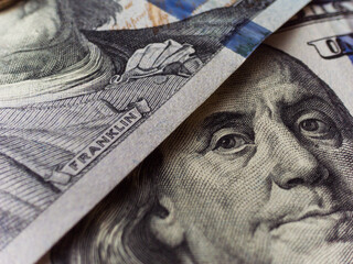 Close-Up of US Dollar Bills — Finance and Currency Concept