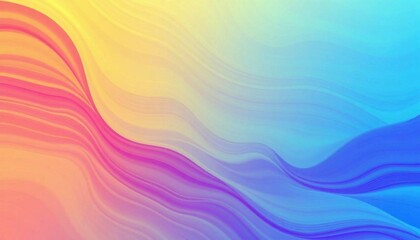 Obraz premium a close up of a colorful background with wavy lines