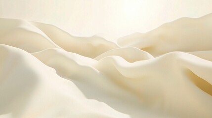 Soft Cream Fabric with Subtle Textures for Elegant Background Design