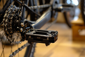 Fototapeta premium Hybrid Pedal System: Combining Power and Precision
