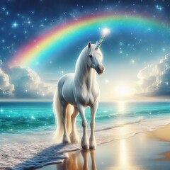 200 Pearl Ocean Unicorn Izobrajenie 2 iz 4