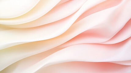 Soft Pastel Gradient with Flowing Wavy Lines for Background Design