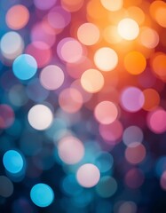 Obraz premium Abstract Colorful Bokeh Lights Background Image