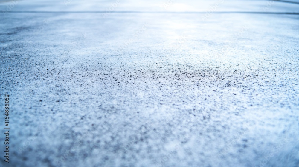Poster close-up view of a raw concrete surface featuring a rough texture illuminated by angled light, empha