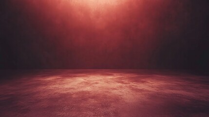 Fototapeta premium Dark Red Grunge Background with Textured Effect for Creative Projects