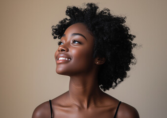 portrait of a black teen