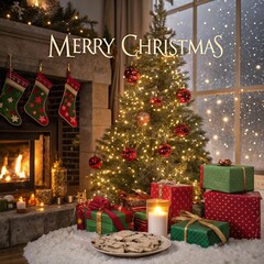 Christmas Design | Christmas tree with presents