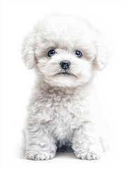 white pomeranian puppy
