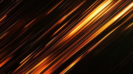 Futuristic Technology Background with Glowing Lines and Light Effects