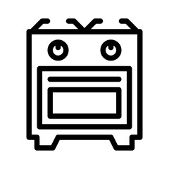 Stove line icon