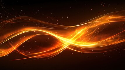 Obraz premium Elegant Looping Light Background with Continuous Flowing Effects