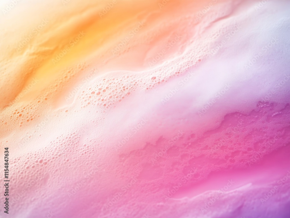 Poster Close-up view of a textured topographic map displaying sharp terrain details and a vibrant color gradient, with soft studio lighting and ample copy space