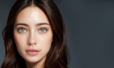 Obraz premium beautiful woman face