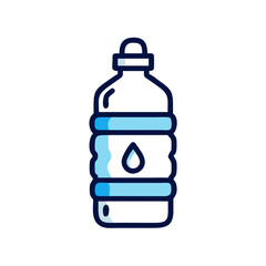 water bottle icon design