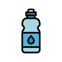 water bottle icon design