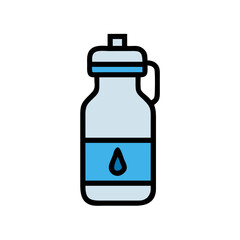 water bottle icon design
