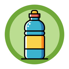 water bottle icon design
