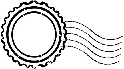 Vintage Postmark Stamp