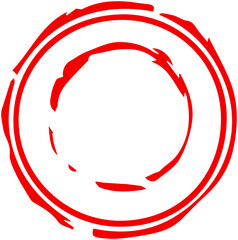 Round blank stamp 