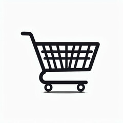 Shopping cart icon image, trolley, basket, ecommerce, retail, store, purchase, buy, sale, online, shop, market, goods, consumer,