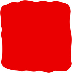 Square Empty seal stamp 