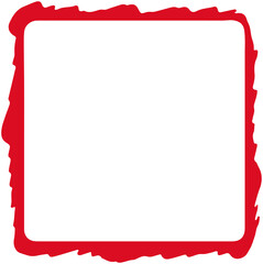 Square Empty seal stamp