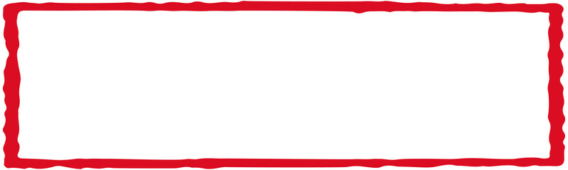 Rectangular empty seal