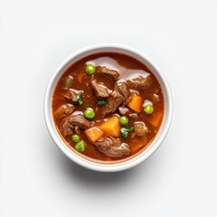 Classic beef stew with vegetables. Featuring tender meat and rich broth