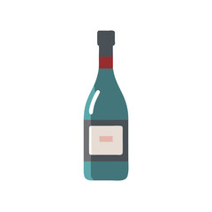 wine bottle icon design