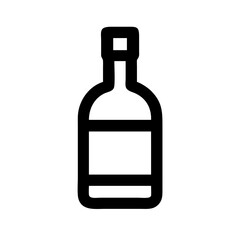 wine bottle icon design