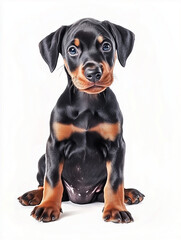 Obraz premium Doberman Pinscher